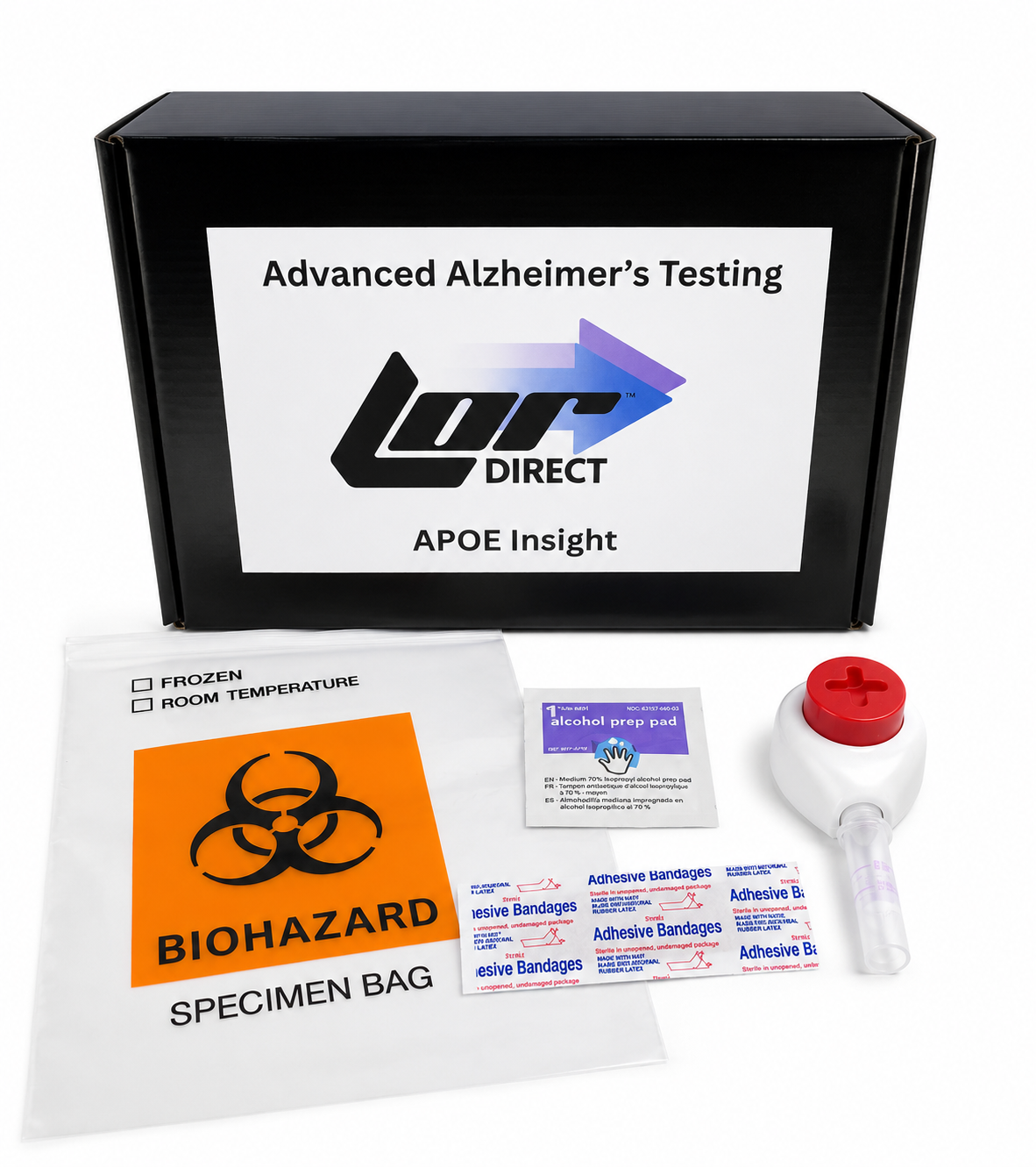 LOR Direct Alzheimer's APOE Insight Blood Collection Kit