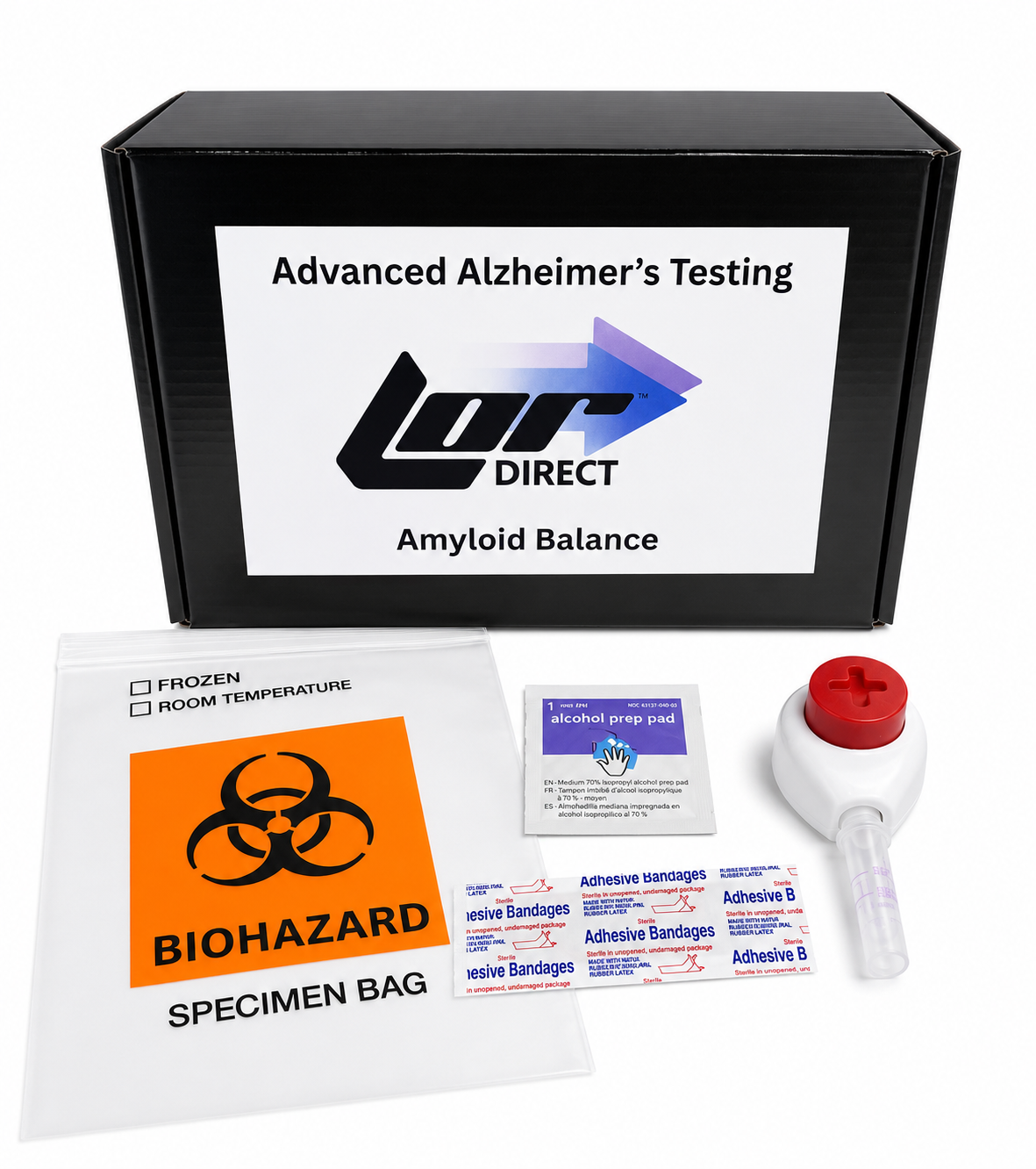 LOR Direct Alzheimer's Amyloid Balance Blood Collection Kit